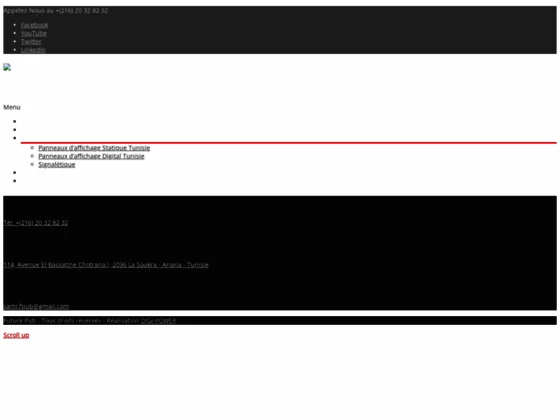 Trièdre rotative Tunisie