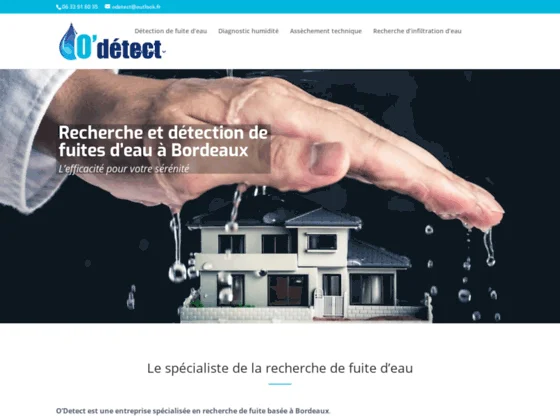 O’Detect : Le spécialiste de la recherche de fuite d’eau