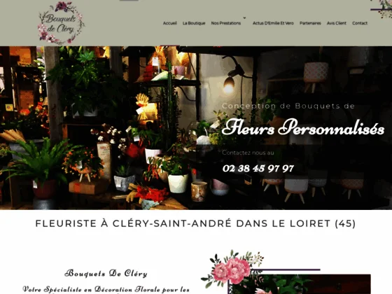 conception bouquet mariage clery-saint-andre