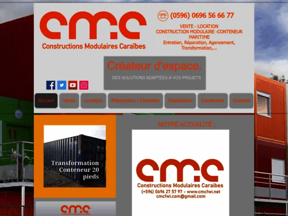 Constructeur de bâtiments modulaires et conteneurs maritimes