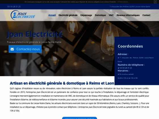 Entreprise d’électricité à Reims - Joan Électricité