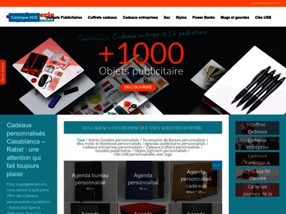 bloc notes personnalisé maroc