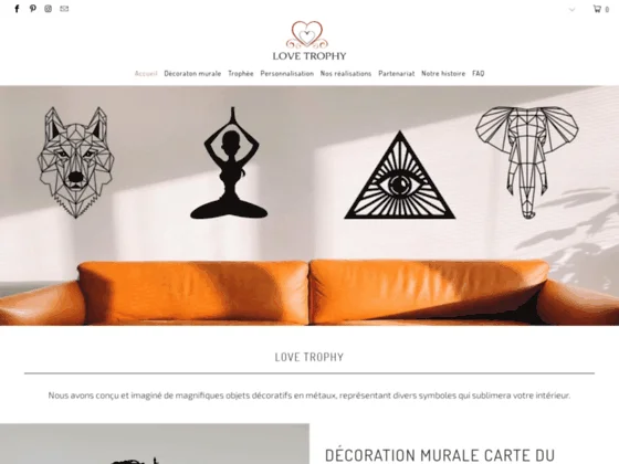 Love Trophy - Décoration intérieur 