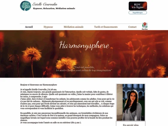 Harmonysphere - Hypnose, ergothérapie et médiation animale