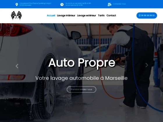  Trouvez un centre de lavage de voiture à Marseille