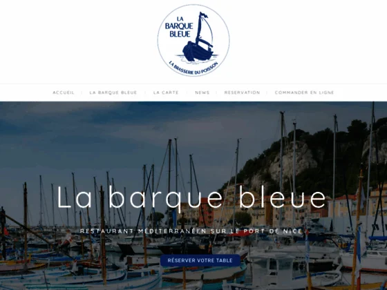 La Barque Bleue, restaurant de référence au port de Nice