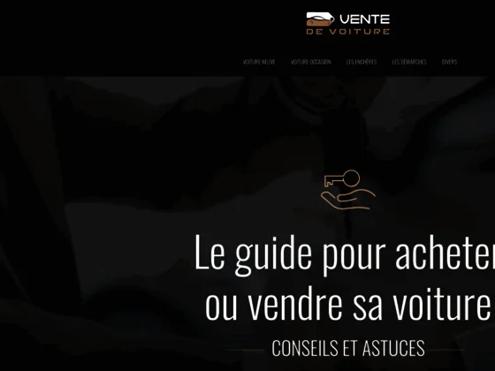 Guide d’achat et de vente de voiture d’occasion