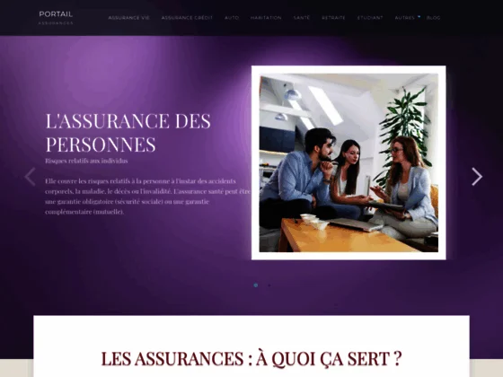 Site d’informations et de conseils sur les assurances 