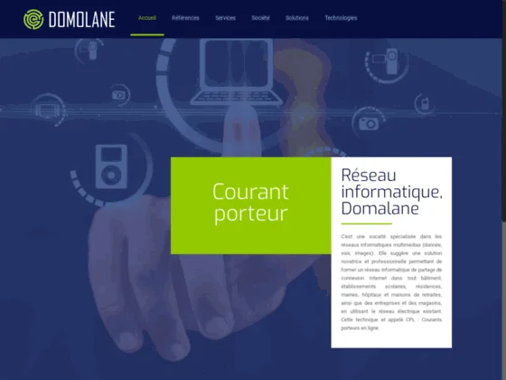 Domolane : spécialiste du courant porteur en ligne 