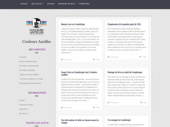 Wedding planner Guadeloupe - Couleurs Antilles