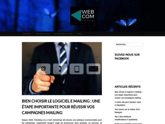 Web, com & technologie
