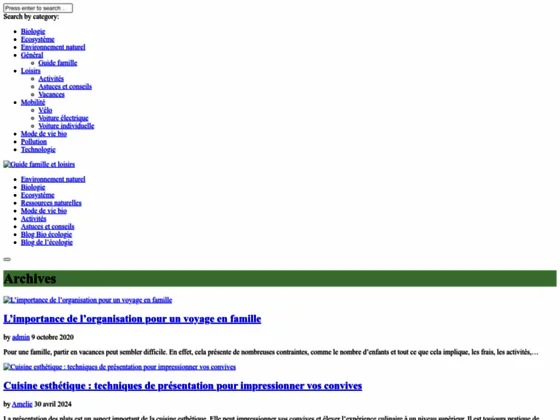 Guide Famille Quotidien