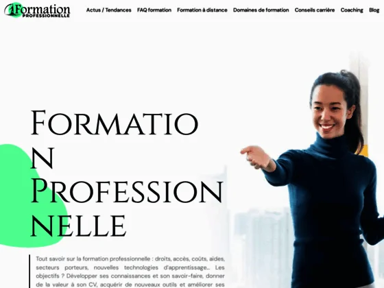 Tout savoir sur la formation professionnelle