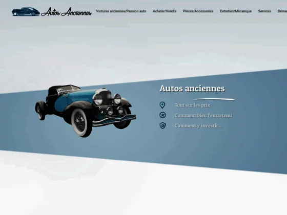 Les autos anciennes