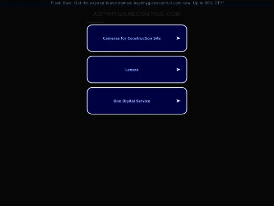 Asph hygiene control