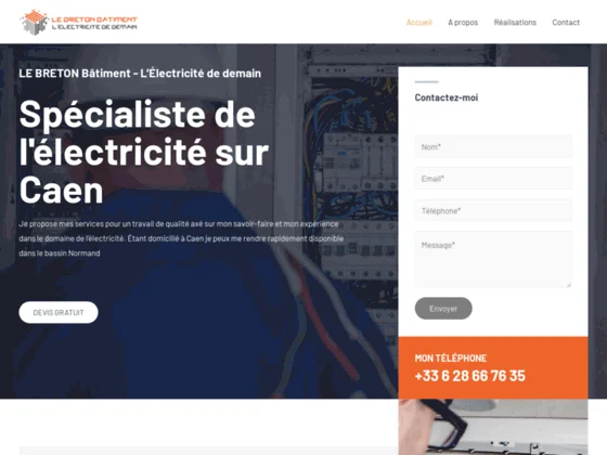 Électricien à Caen
