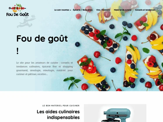 foudegout.fr : Recettes, menus et astuces culinaires 