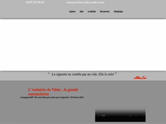 Arrêter de fumer grâce à l'hypnose à Dinan (22) Dinard