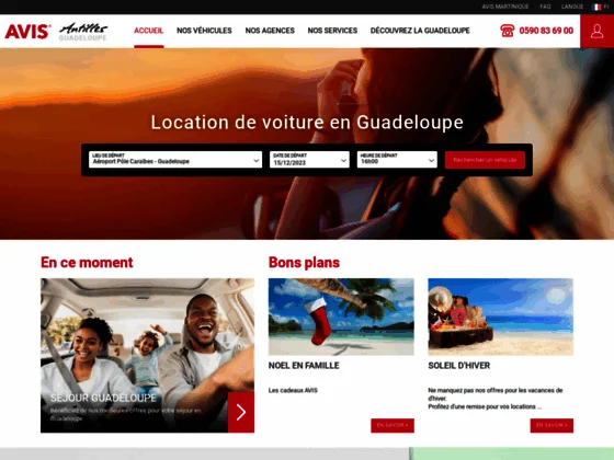 Location voiture aéroport Guadeloupe - Avis Guadeloupe
