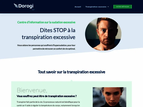 Site d'information sur la transpiration excessive