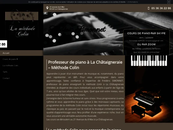 Professeur de piano en Gironde