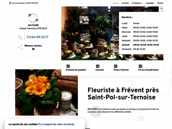 ISA FLORE, votre spécialiste de décoration florale