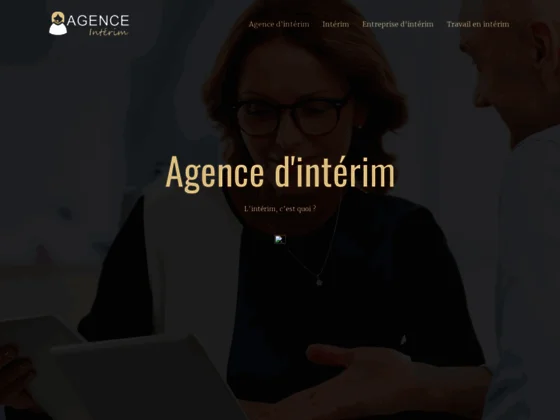 Agence d'intérim