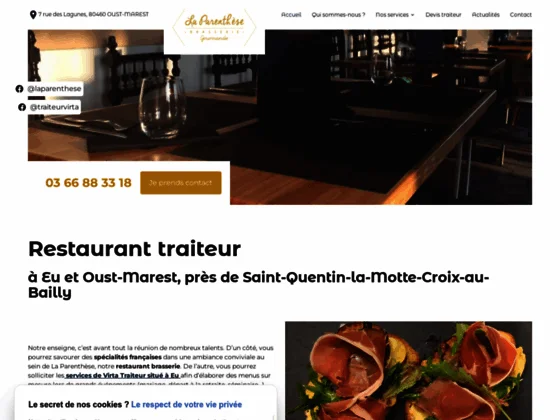 Brasserie traiteur Eu