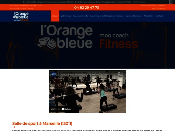 Salle de musculation à Marseille, L’Orange Bleue