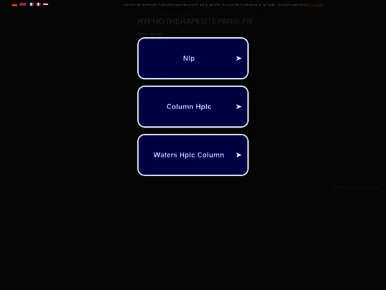 Hypnothérapeute Paris