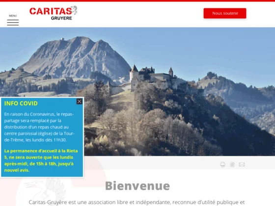 Caritas Gruyère, réseau d’aide et de solidarité