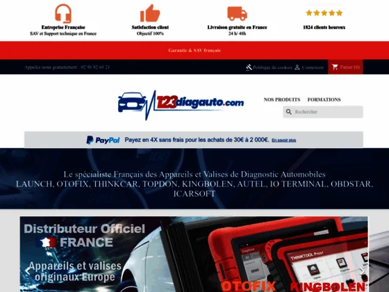 Valise de diagnostic automobile