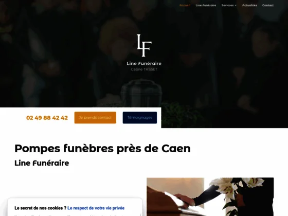 Organisation obsèques par Line Funéraire à Caen en Normandie 