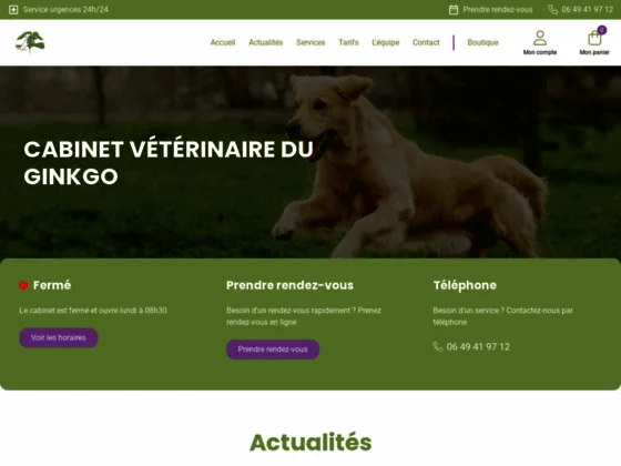 Cabinet vétérinaire du Ginkgo