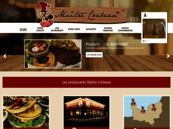 Maitre corbeau - le restaurant spécialiste de la fondue et du fromage à Caen