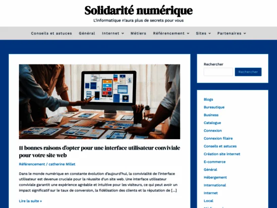 Solidarité numérique