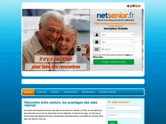 Site de rencontre entre séniors