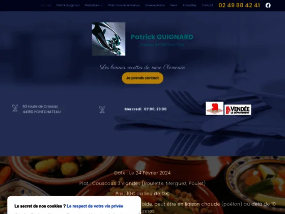 Un service traiteur de qualité à Pontchâteau