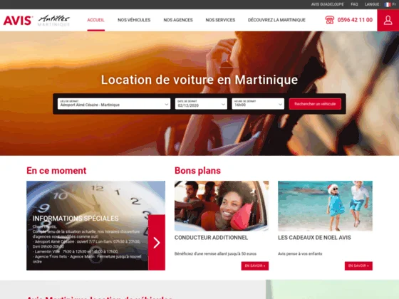 Location de voiture en Martinique - Avis Martinique