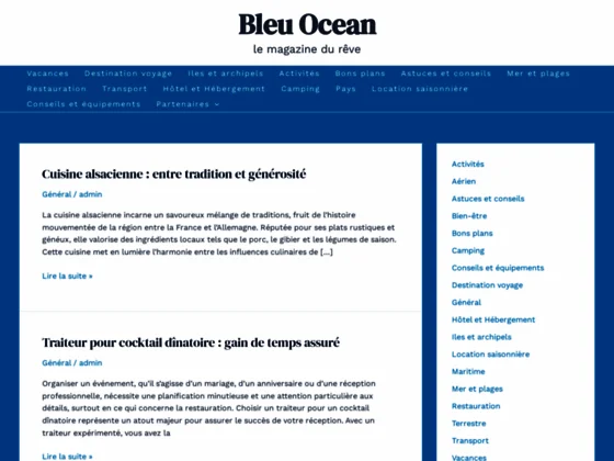Bleu océan