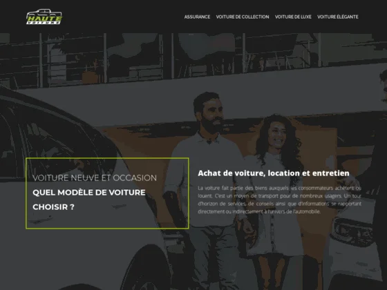 Haute voiture