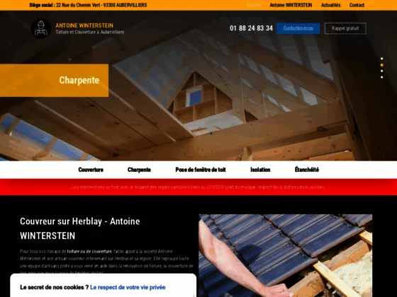 Artisan-couvreur à Aubervilliers