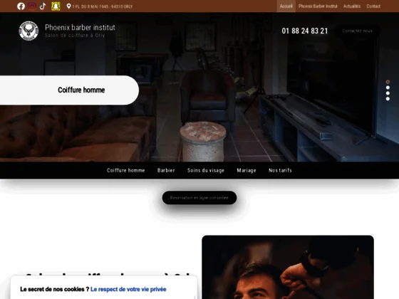 Prenez rendez-vous dans votre salon de coiffure pour hommes à Orly