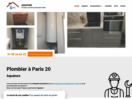 Confiez la rénovation de votre salle de bain sur Paris 20 à un plombier compétent