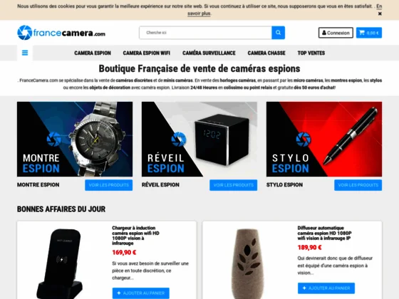 Vente de camera espion