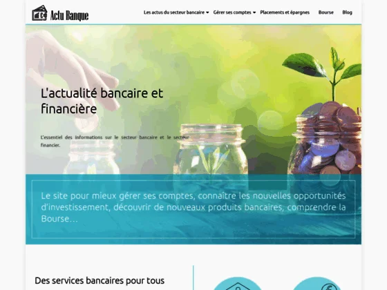 Actualités bancaires et financières