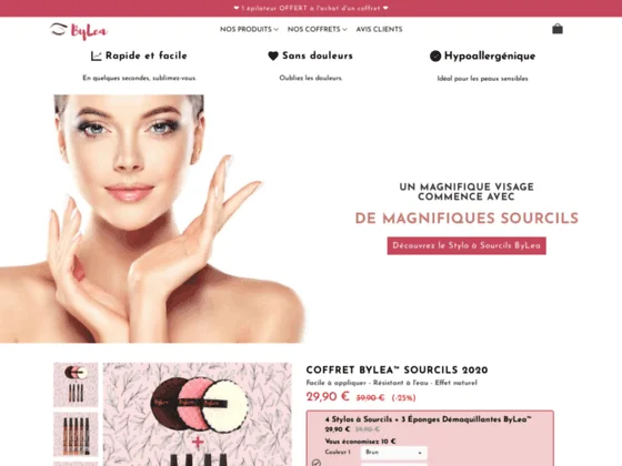 Découvrez les produits cosmétiques By Léa