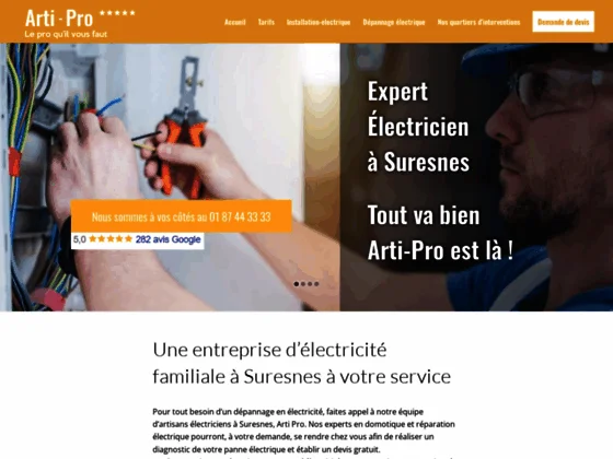 Électricien Suresnes