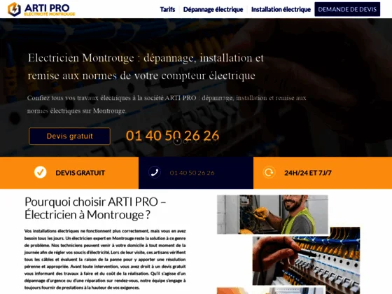 Électricien Montrouge