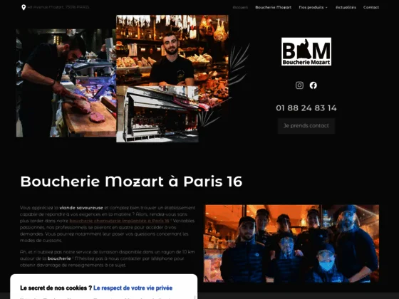 Votre boucherie à Paris 16 ne propose que des produits d'élevages français